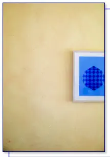 rustikale Spachteltechnik