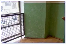 Putzschaden nach der Beseitigung