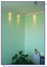 Stuckprofil, direkte Beleuchtung